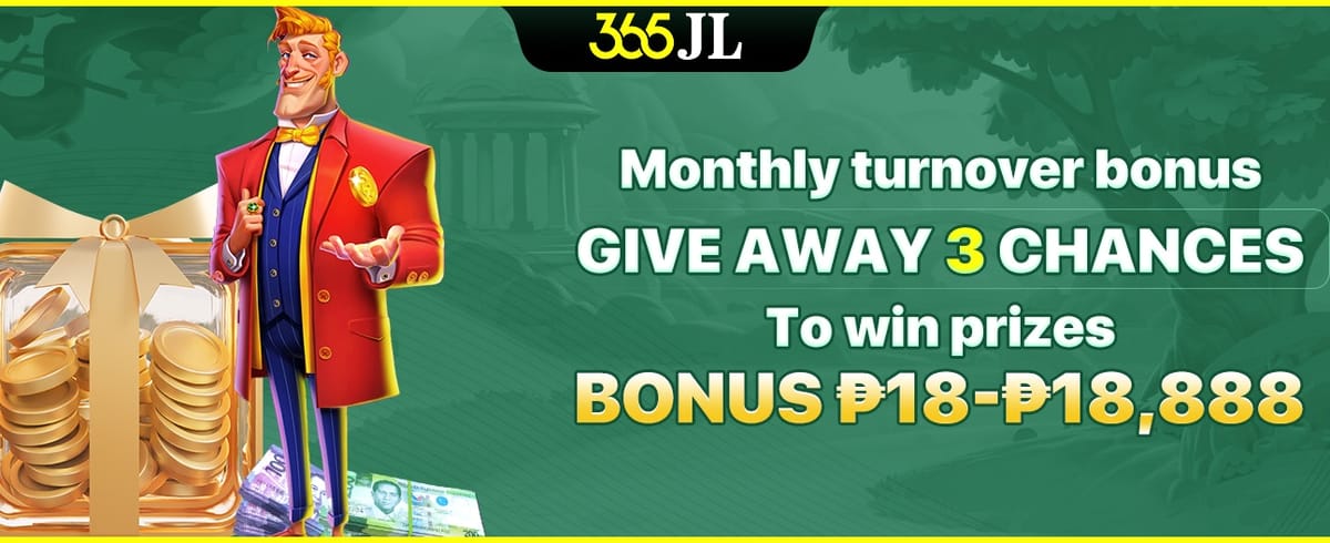 Monthly Jackpot Turnover Reward promotion